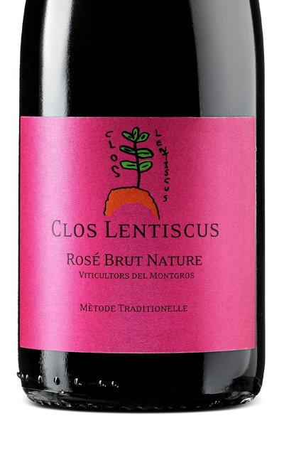 Clos Lentiscus Rose Brut Nature 2020 Cover