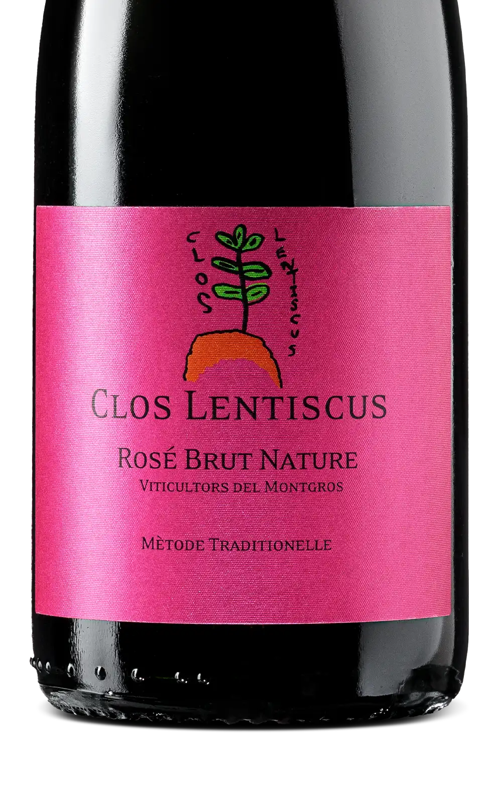 Clos Lentiscus Rose Brut Nature 2020 Cover