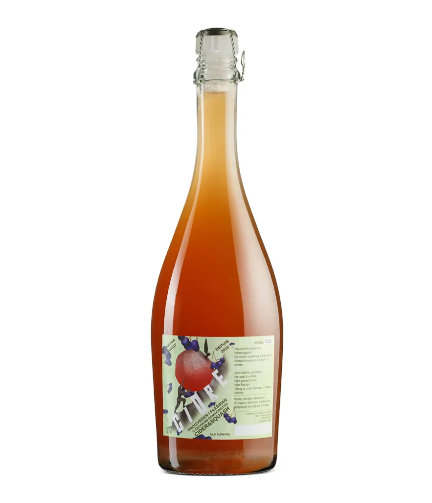 Cider & Squash Rose Extra Brut (Jabuka/Aronia) 2025