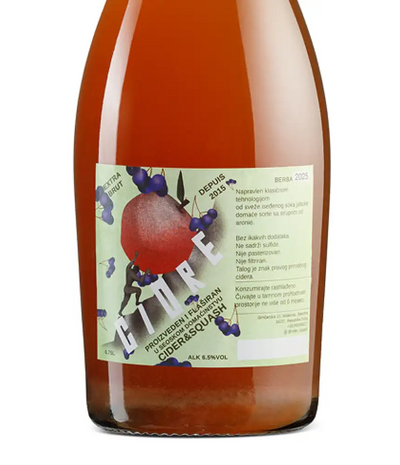 Cider & Squash Rose Extra Brut (Jabuka/Aronia) 2025 Cover