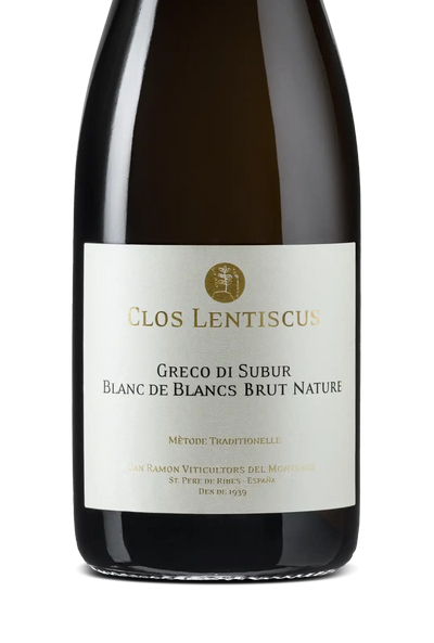 Clos Lentiscus Greco di Subur Blanc de Blancs Brut Nature 2019 Cover