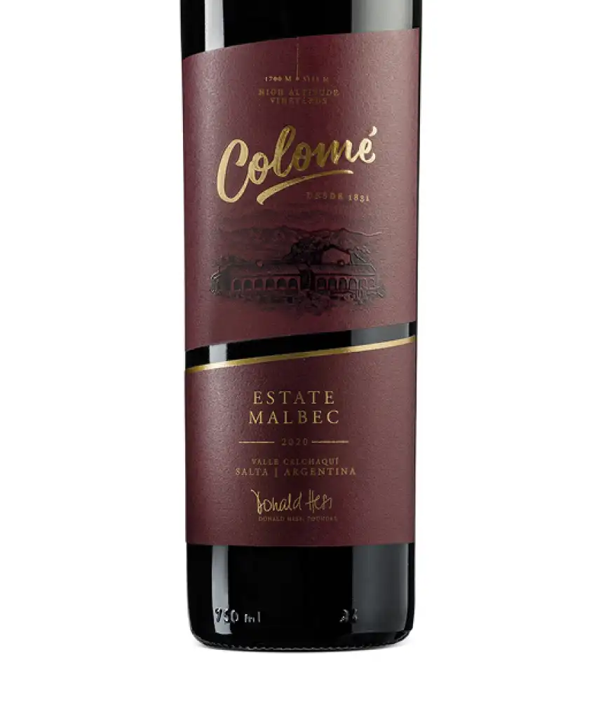 Colomé Estate Malbec 2020 Cover