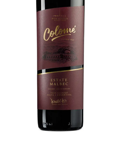 Colomé Estate Malbec 2020 Cover
