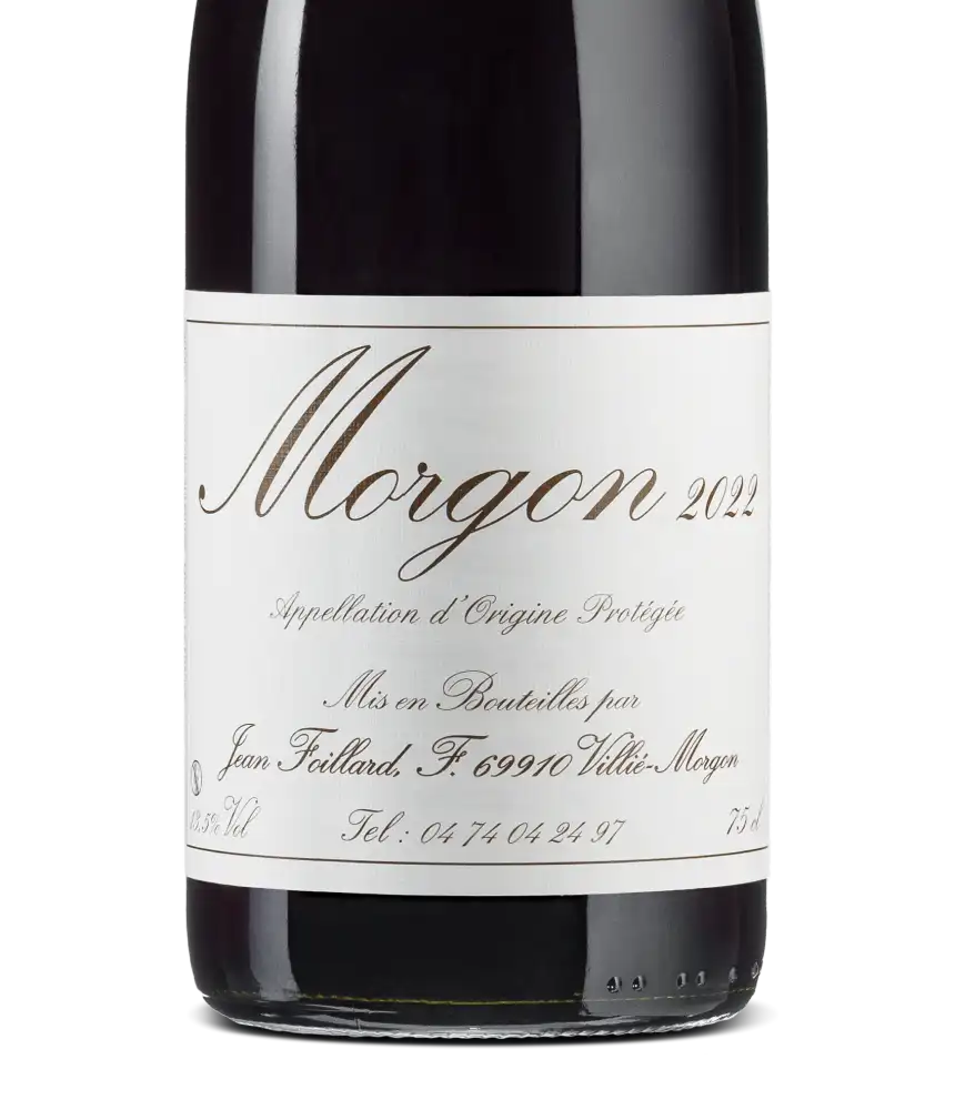 Jean Foillard Morgon Classique 2022 Cover