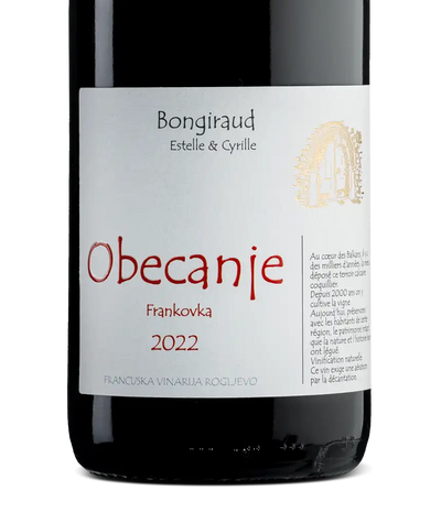 Francuska Vinarija Obecanje Frankovka 2022 Cover
