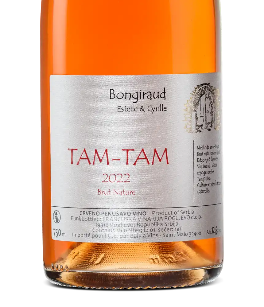 Francuska Vinarija Tam Tam Rosé 2022 Cover