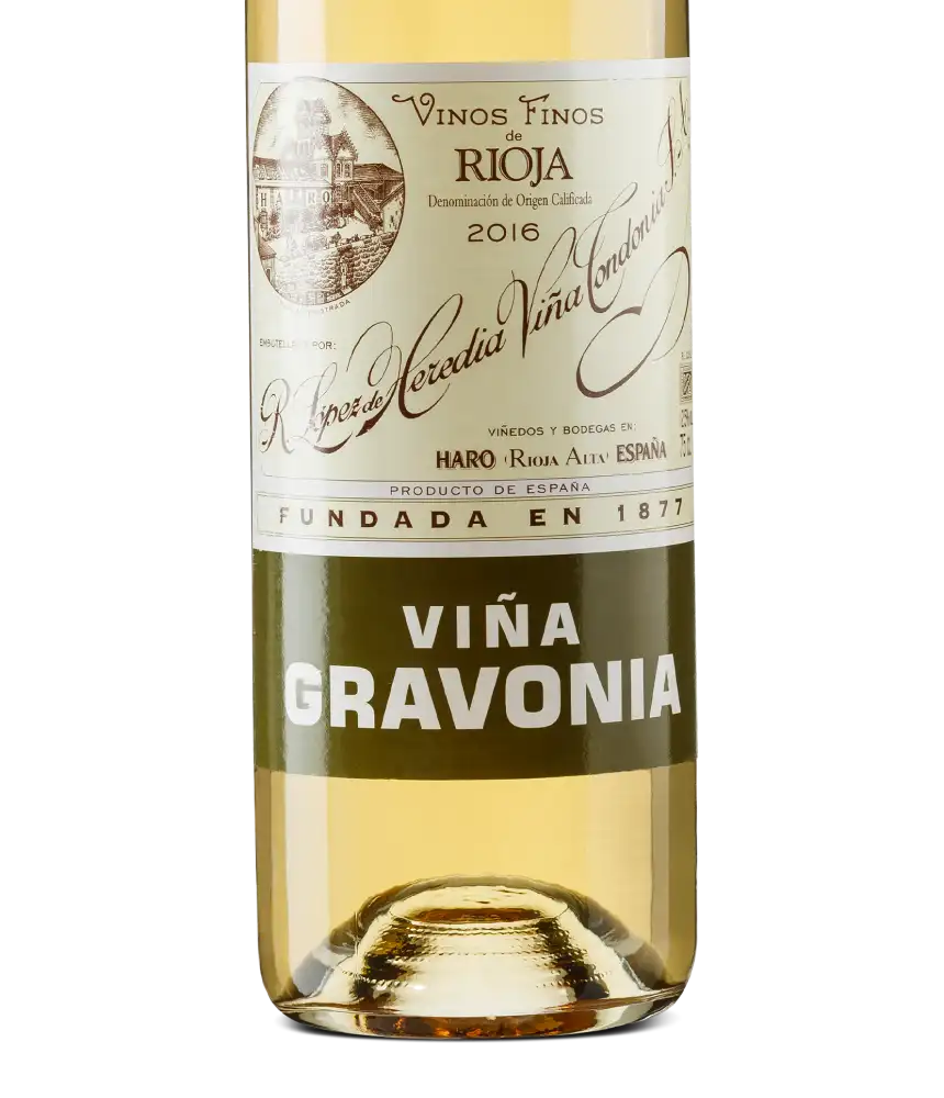 Lopez de Heredia Vina Gravonia 2016 Cover