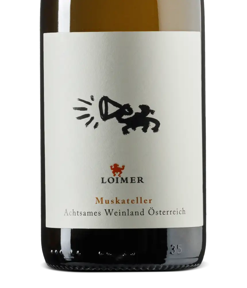 Loimer Muskateller mit Achtung 2022 Cover