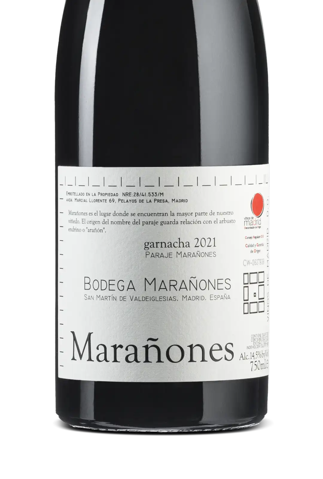 Marañones Garnacha 2021 Cover