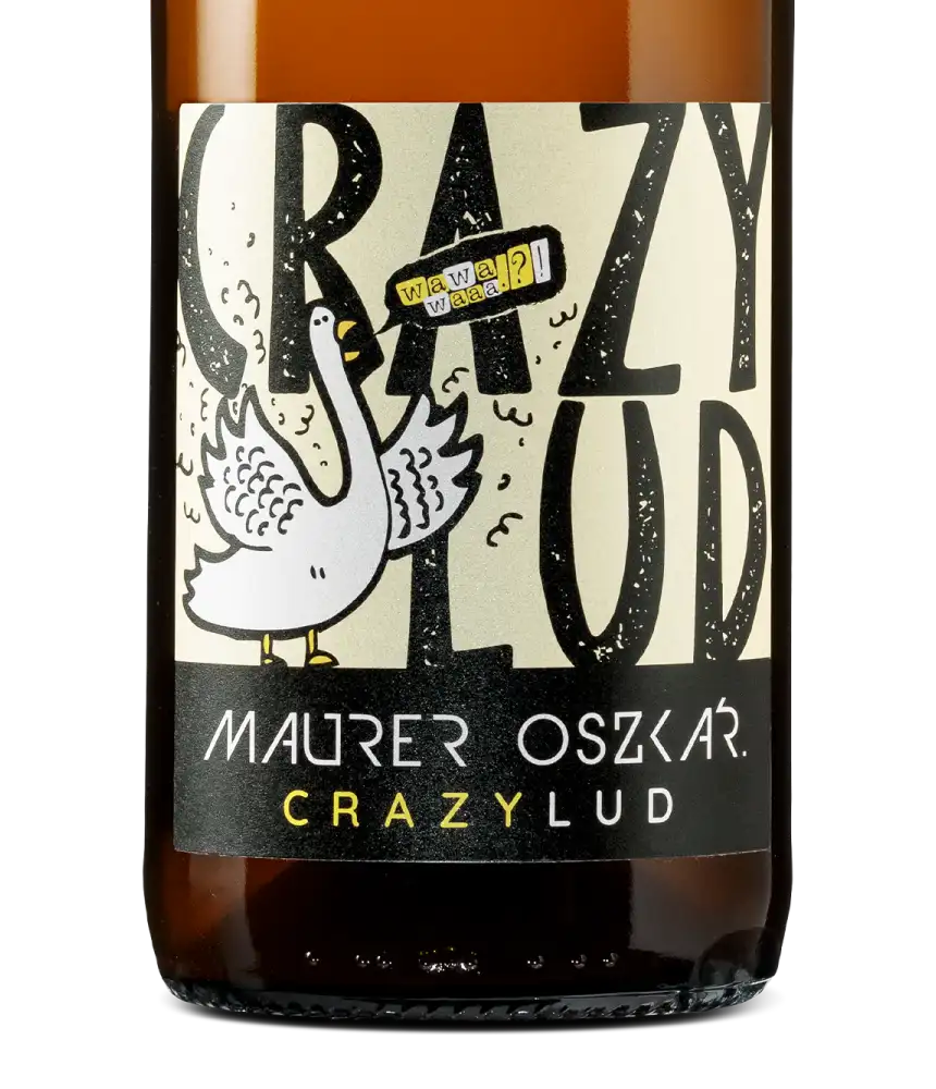 Maurer Oszkár Crazy Lud White 2023 Cover