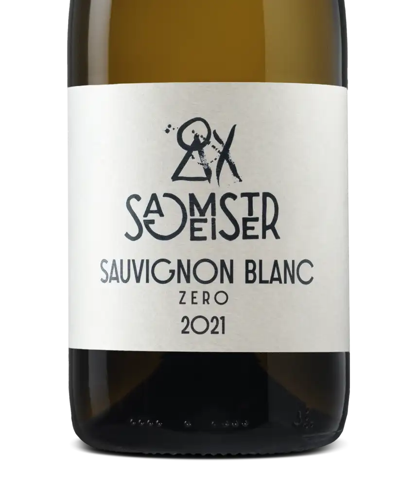 Sagmeister Sauvignon Blanc Zero 2021 Cover