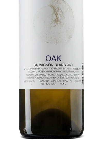 Vert OAK Sauvignon Blanc 2021