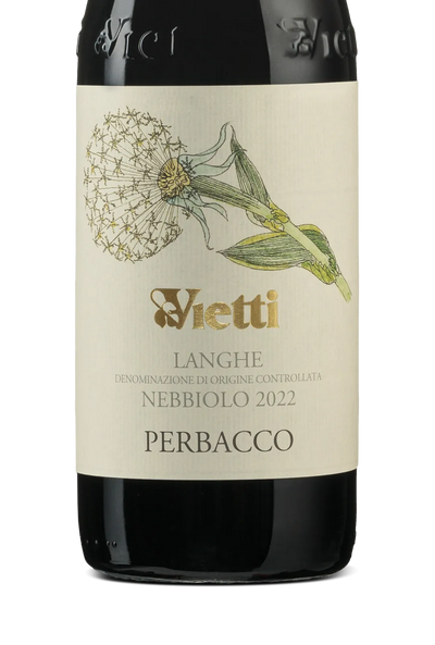 Vietti Perbacco Langhe Nebbiolo 2022 Cover