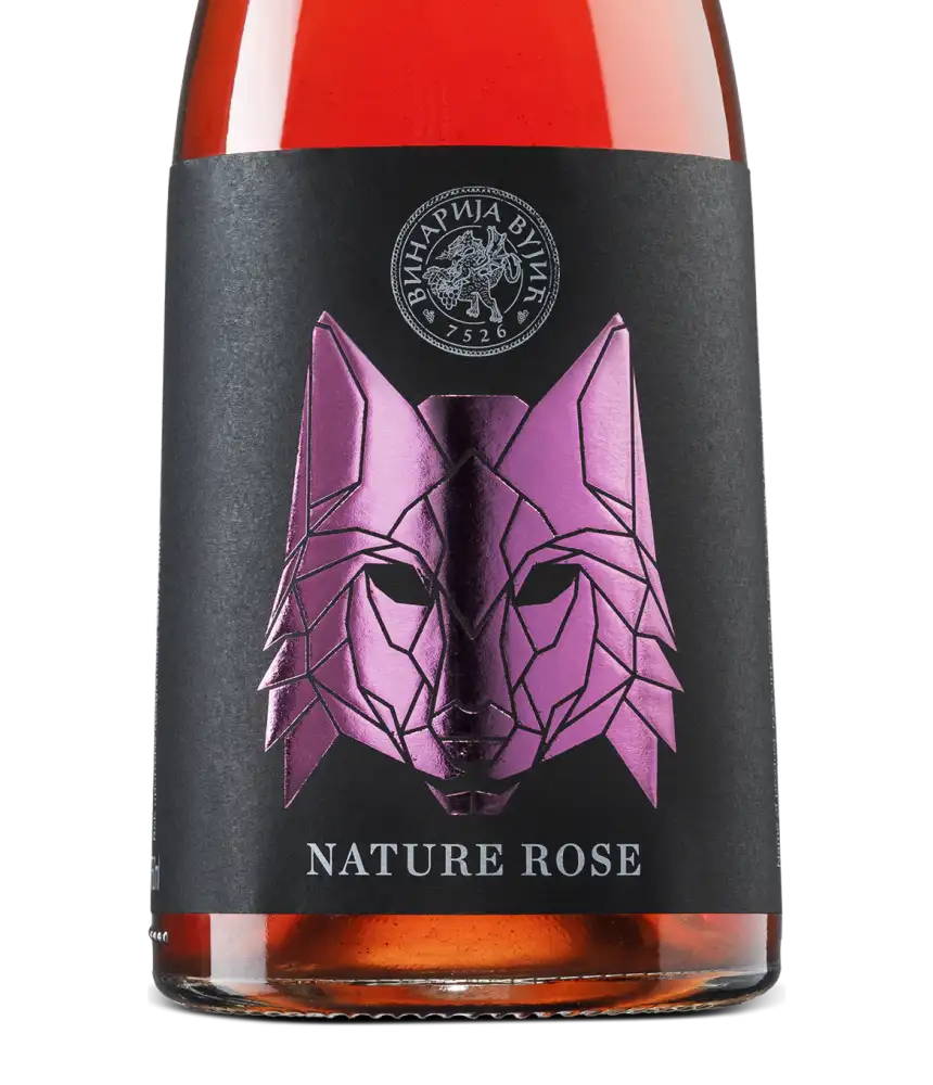 Vinarija Vujić Nature Rose 2021 Cover